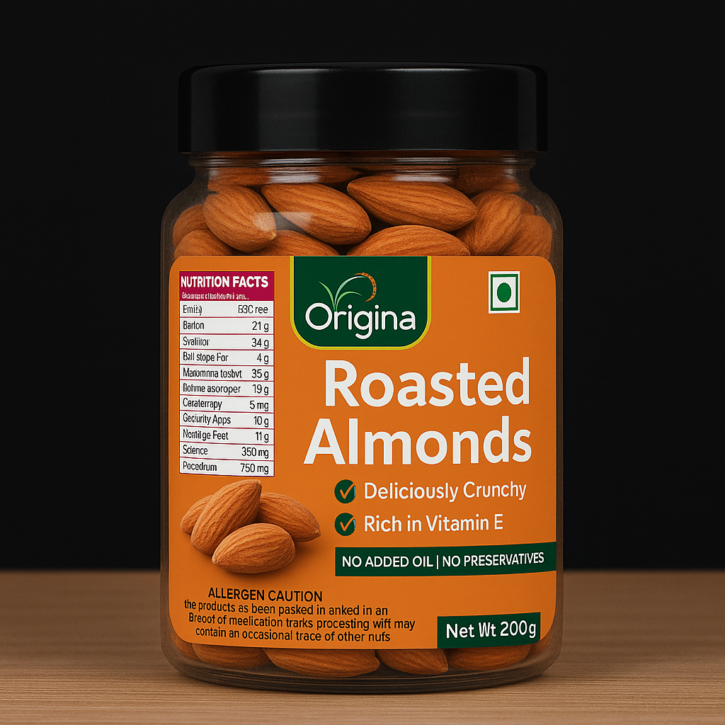 Origina - Roasted Almonds 200 Gram