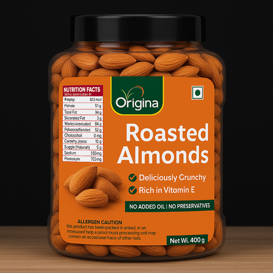 Origina -  Roasted Almonds 400 Gram