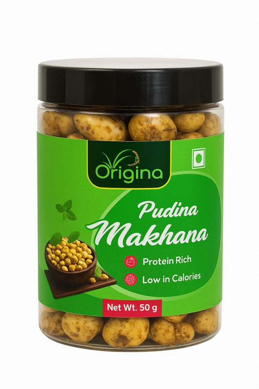 Origina Pudina Flavor Roasted Makhana 50 Gram