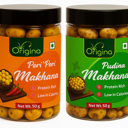 Origina - Pudina + Peri - Peri Makhana Combo Pack - 2 Flavors