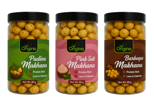 Origina -  Combo of 3 - Barbeque , Pink Salt & Pudina